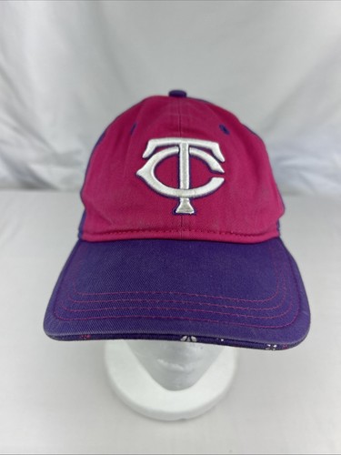 New Era 9Twenty MLB Minnesota Twins Purple/Pink Kid's Strapback Hat - Youth size - Afbeelding 1 van 8