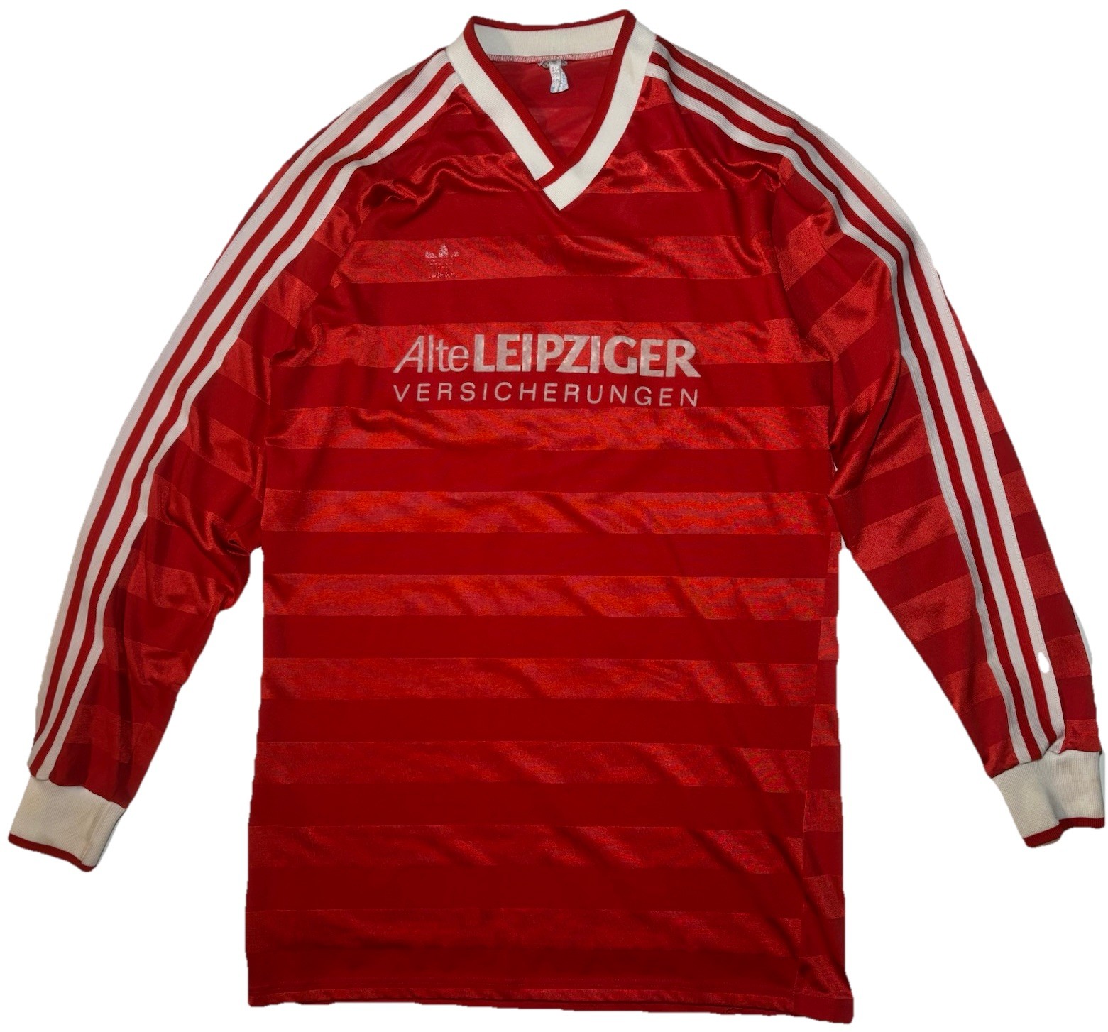 Vintage 80s Adidas Long Sleeve Soccer Football Jersey Men L West Germany Made