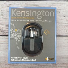 Kensington MicroSaver Keyed Retractable Notebook Laptop Lock Anti-Theft