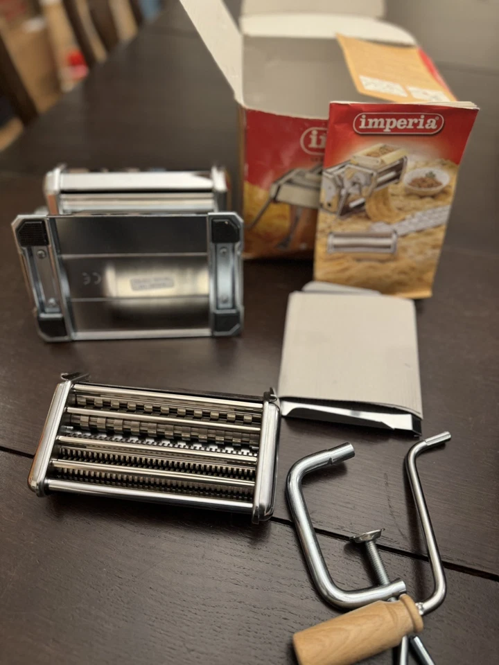 Imperia Heavy Duty Pasta Machine Made In Italy vintage  - Image 2 of 4