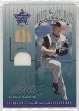 2001 Leaf Rookies & Stars Dress For Success Randy Johnson #DFS-15 HOF