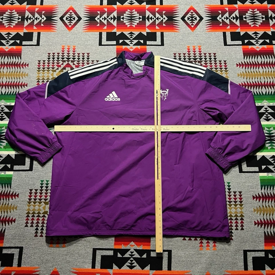 Adidas Munster регби дрель Топ 2022 мужской 3XL пуловер сетки с подкладкой D3 - Изображение 3 из 4