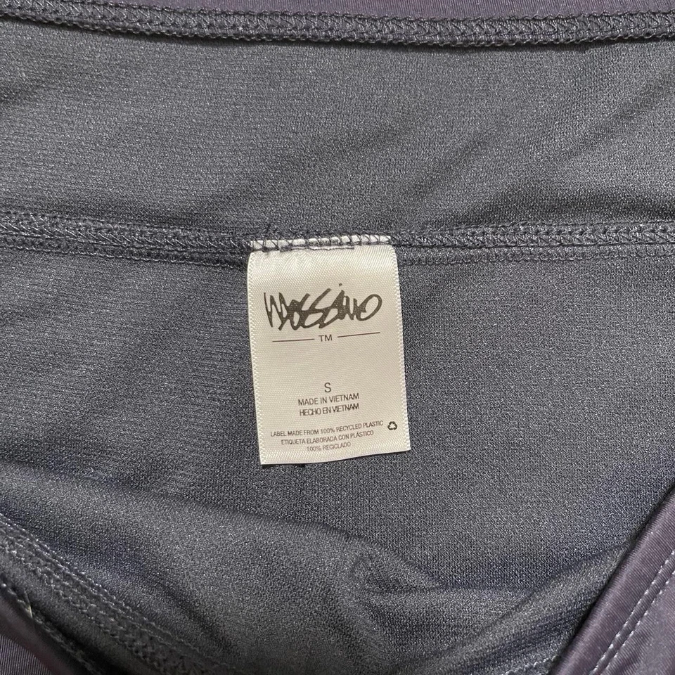 "Pantalones cortos de natación Y2K Mossimo azul marino recortado celosía - talla S/28"" cintura" Foto 2 de 3