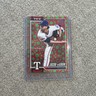 2026 Topps Series 1 Jacob DeGrom #99 Easter Polka Dots Green Pink Texas Rangers