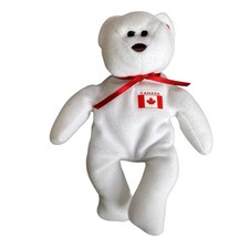 TY Maple The Bear Mini Ty Beanie Baby Canada Mcdonald  s Toy Plush 1993