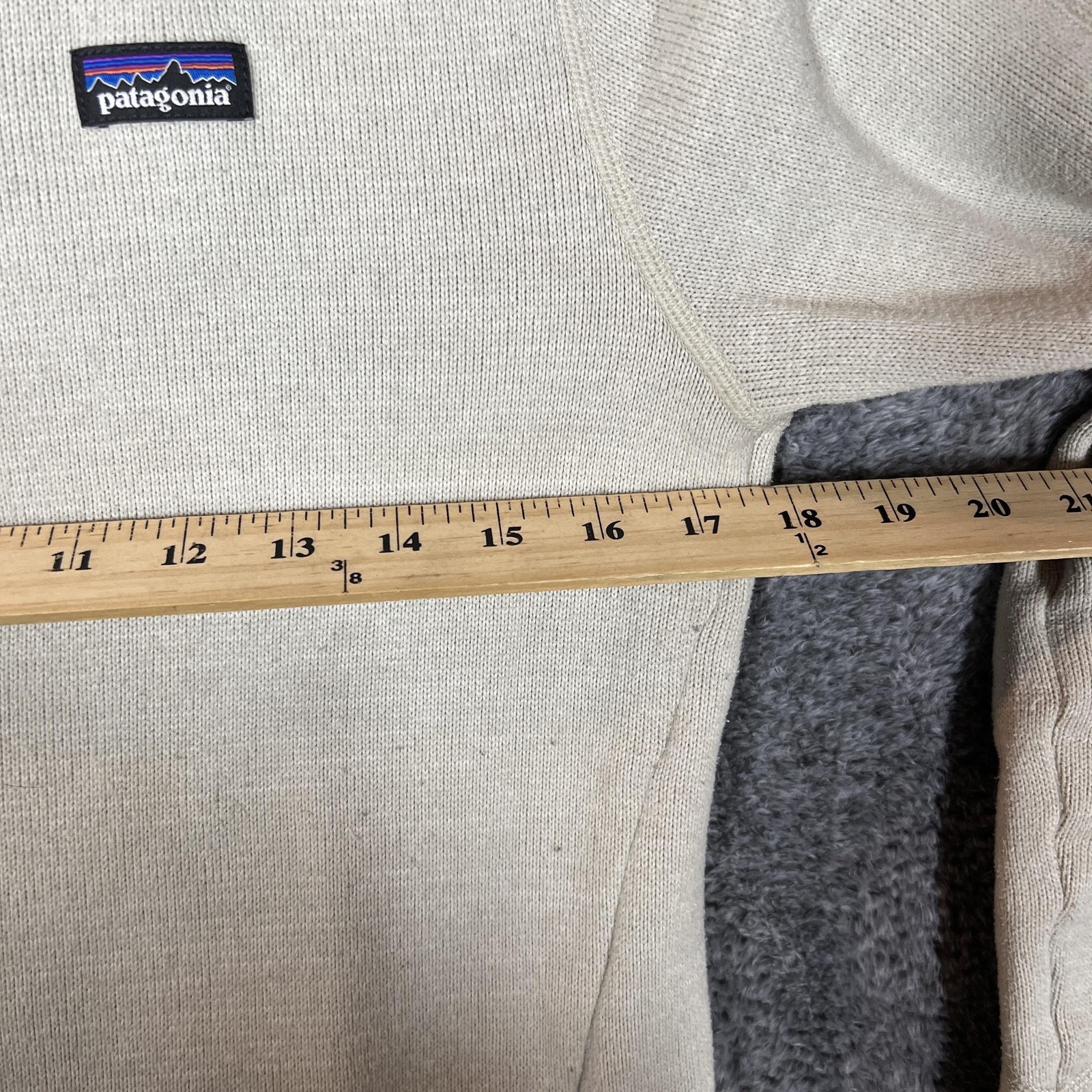 Patagonia Better Sweater Jacket Womens Medium White Fleece Full Zip Outdoor thumbnail 4