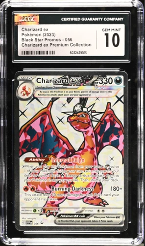 Charizard ex 056 Sv: Scarlet & Violet Promo Cards Holo Pokemon CGC 10