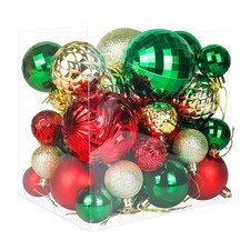 Christmas Tree Ornaments - 36 PCS Shatterproof Christmas Ball Ornaments Set f...