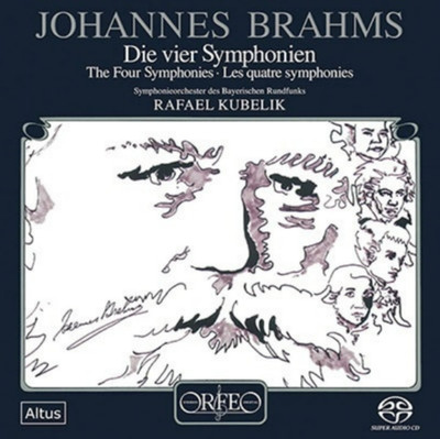 Rafael Kubelík BRSO Brahms Complete Symphonies SACD Single Layer JAPAN
