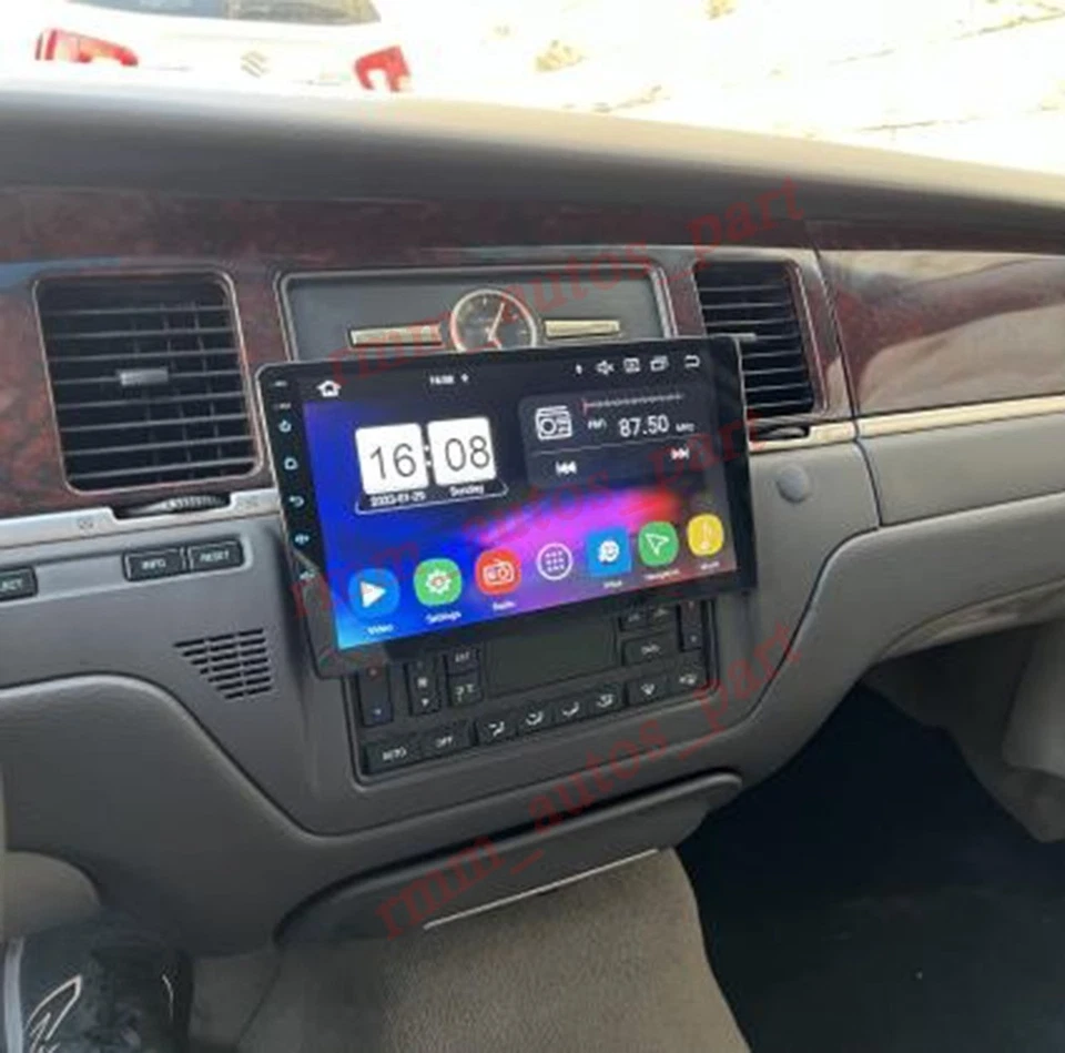 For Lincoln Town Car 2003-2011 Android 14 CarPlay Car Radio Stereo GPS WiFi Navi - Image 2 of 4