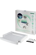 Wpro tumble dryer universal stacking kit with pull out shelf