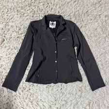 Women’s Size 2XL Grey Equine Couture Horseback Riding Show Coat