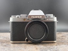 Fujifilm X-T100 24mp Mirrorless Digital Camera Champagne Gold excellent 5835