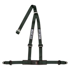 Sparco 3 Point 2 Bolt In Racing Harness Belt 2 Inch Black 3pt Blt-in Sparco 3 Point 2 Bolt In Racing Harness Belt 2 Inch Black 3pt Blt-in
