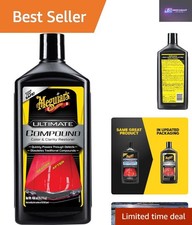 Meguiar's 450ml Ultimate Compound - zum Entfernen von Kratzern & Wasserflecken