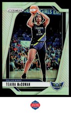 2024 Panini Prizm WNBA #105 Teaira McCowan Silver Prizms