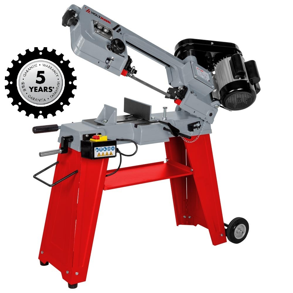 Holzmann Metallbandsäge BS115_230V integrierte Fahreinrichtung - Image 2