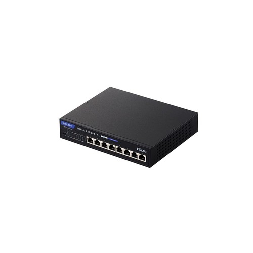 Elecom Switching Hub 8 Ports Non-Intelligent Giga Compatible PoE Power Supp 232