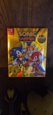 Switch - Sonic Mania Plus - Artbook & Wendecover BigBox Neu Sealed