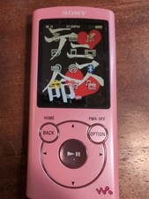 Sony Walkman NW-S764 8GB Digital MP3 Player Pink New Battery