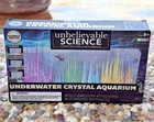 NEW Unbelievable Science Squad Underwater Crystal Aquarium Kit, Fun Kids Project