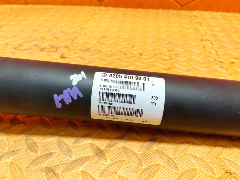 Árbol de transmisión hélice trasera 15-18 MERCEDES-BENZ C300 W205 2.0 4MATIC EJE DE TRANSMISIÓN OEM Foto 2 de 4