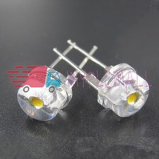 10PCS Green Super Bright 8mm Straw hat 0.5W Light-emitting Diodes Lamp LED