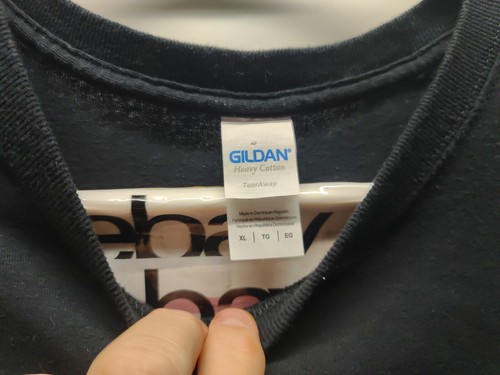 NY Firefighter schwarzes T-Shirt XL Herren Back Print Backbone of America 343 9/11 - Bild 7 von 11