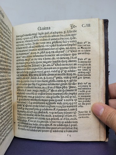 Repetitio Capituli 1490 ~ Henricus de Odendorff ~ Incunable with Doodle - 第 11/15 張圖片