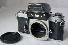 Nikon Silve Finish F2 35mm SLR Camera Body DP 1 Finder Working w/no light meter