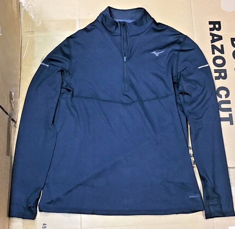 Static Breath Mizuno Breath Thermo Wind Running Top Mizuno Men's