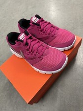 NIKE FLEX EXPERIENCE RN 3 TRAINERS PINK SIZE 6Y Youth RUNNING SHOES 653698-601