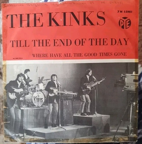THE KINKS "TILL END OF THE DAY" 1965 ORIG PYE GARAGE MOD BEAT SWEDISH 45 +P/S ! - Picture 4 of 5