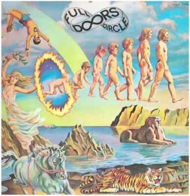 The Doors Full Circle GATEFOLD JAPAN NEAR MINT Elektra Vinyl LP