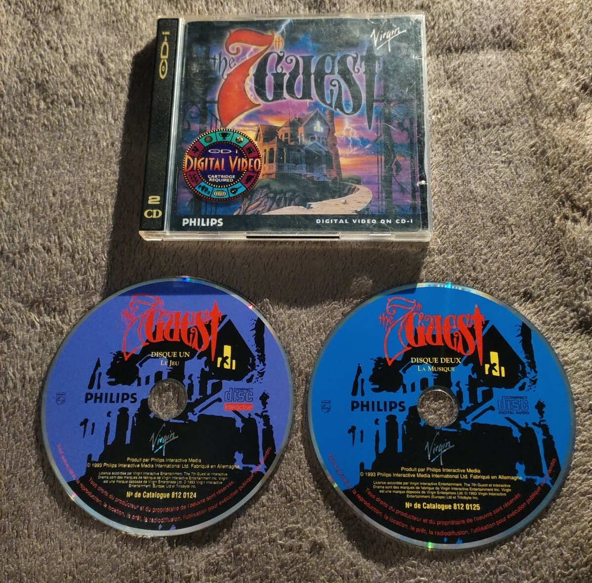 Lot 2 jeux Philips CD-i CDI Ravensburger – Scotland Yard + Master Labyrinth Retro Gaming - Jeux vidéo
