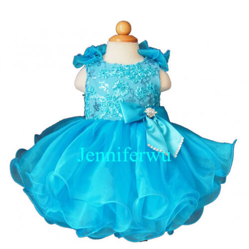 Jenniferwu Pageant Dress Girls' Tulle Flower Princess Wedding Dress 3T