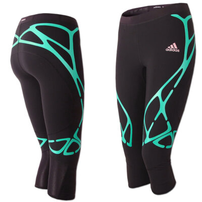 adidas Damen adizero SprintWeb 3/4 Tight Laufhose Running Fitness Hose Gr.XXS