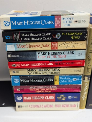 MARY HIGGINS CLARK Lot of 20 HC/PB Misc Series - Imagen 2 de 6