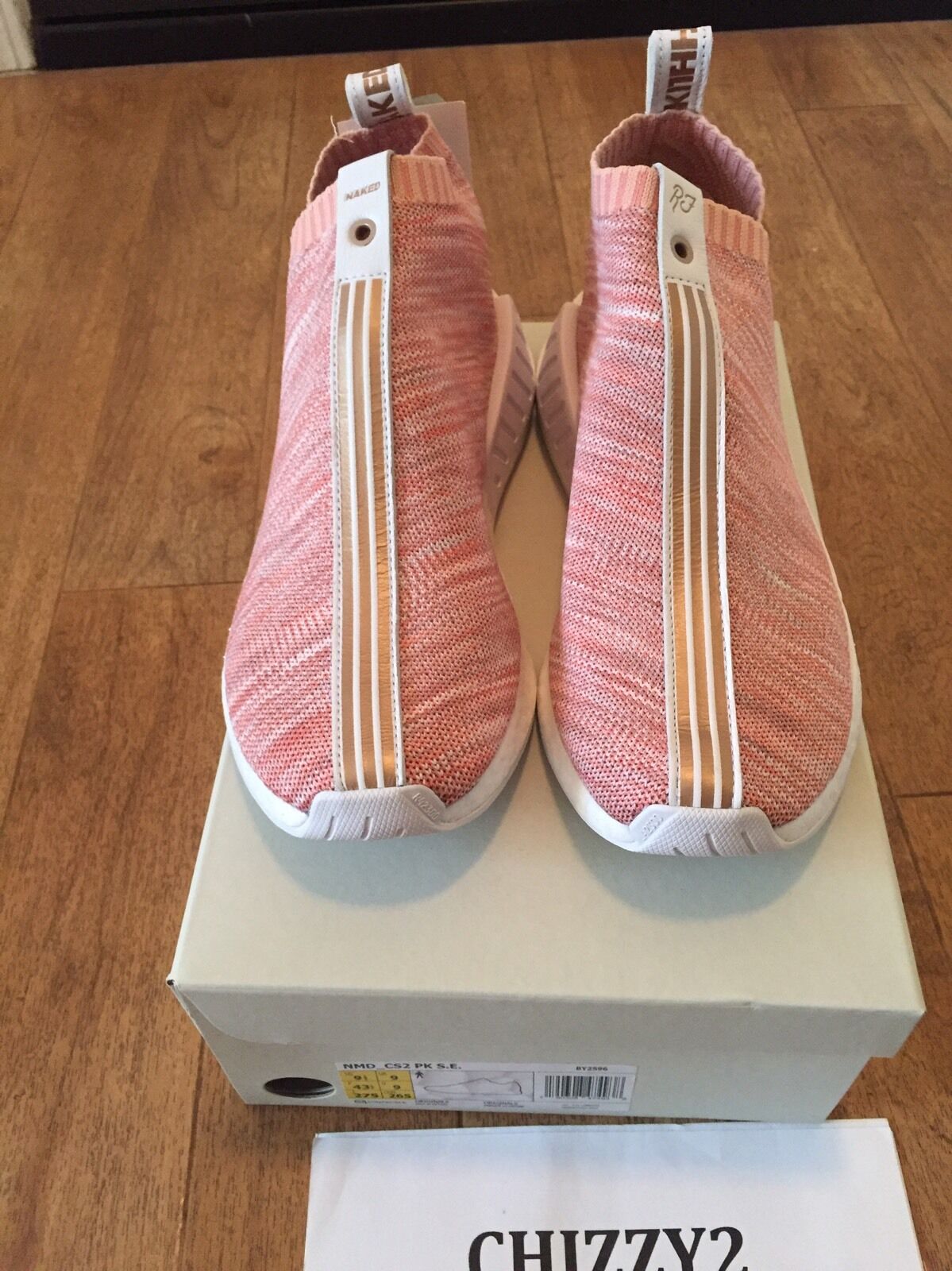 adidas consortium X Kith X Naked NMD City Sock 2 Pink Ds Brand New adidas consortium X Kith X Naked NMD City Sock 2 Pink Ds Brand New