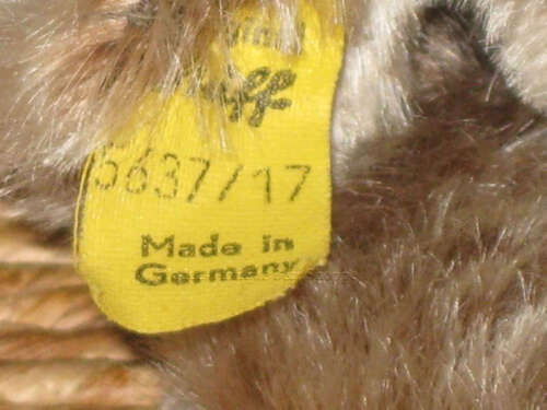 Steiff Floppy Raudi Dog Mohair 5637/17 KFS All IDS - Picture 7 of 8