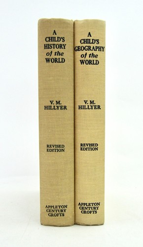 Set 2 KINDERGESCHICHTE und GEOGRAPHIE DER WELT von V.M. Hillyer überarbeitet HB SEHR GUTER ZUSTAND - Bild 2 von 8
