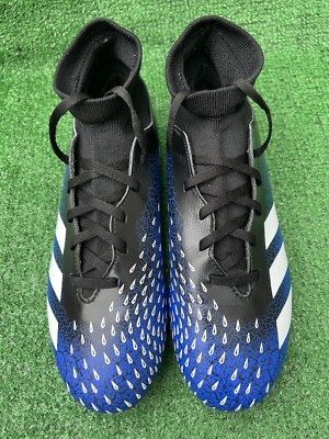 Adidas Predator FG Demonscale Soccer Shoes FY0631 Blue Black Adidas Predator FG Demonscale Soccer Shoes FY0631 Blue Black