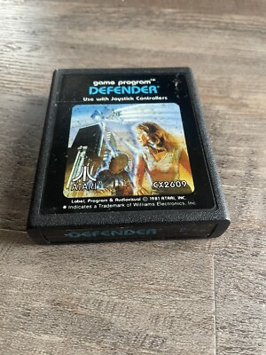 Atari 2600 Game Cartridge - Defender (Picture Label) - CX2609 -- PAL Version