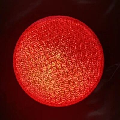 New Old Stock Leotek Traffic Light Lamp Red Color TSL-08R-LX-IL3-A1