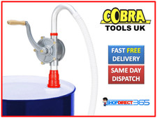 50" Rotary Hand Drum Barrel Syphon Self Priming Pump Diesel Fuel Oil NEW 26-22