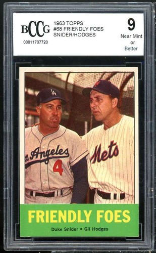 1963 Duke Snider / Gil Hodges #68