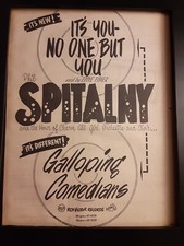 Phil Spitalny It's You No One But You Rare Original Promo Poster Ad Framed!