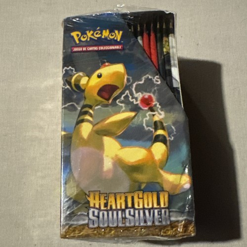 POKEMON HEART GOLD SOUL SILVER HGSS BOOSTER BOX ( DAMAGED BOX!) Spanish Version - Picture 4 of 7
