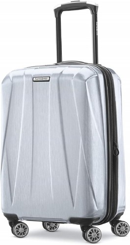 Samsonite Centric 2 Hardside Expandable Luggage w/ Spinners Silver Carry-On 20" - 第 1/4 張圖片
