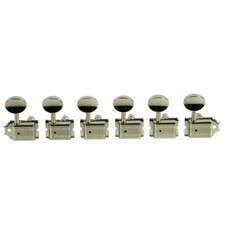KDL-6B-NMDR Kluson  6 In-Line Locking Deluxe Series Tuning Machines, Nickel